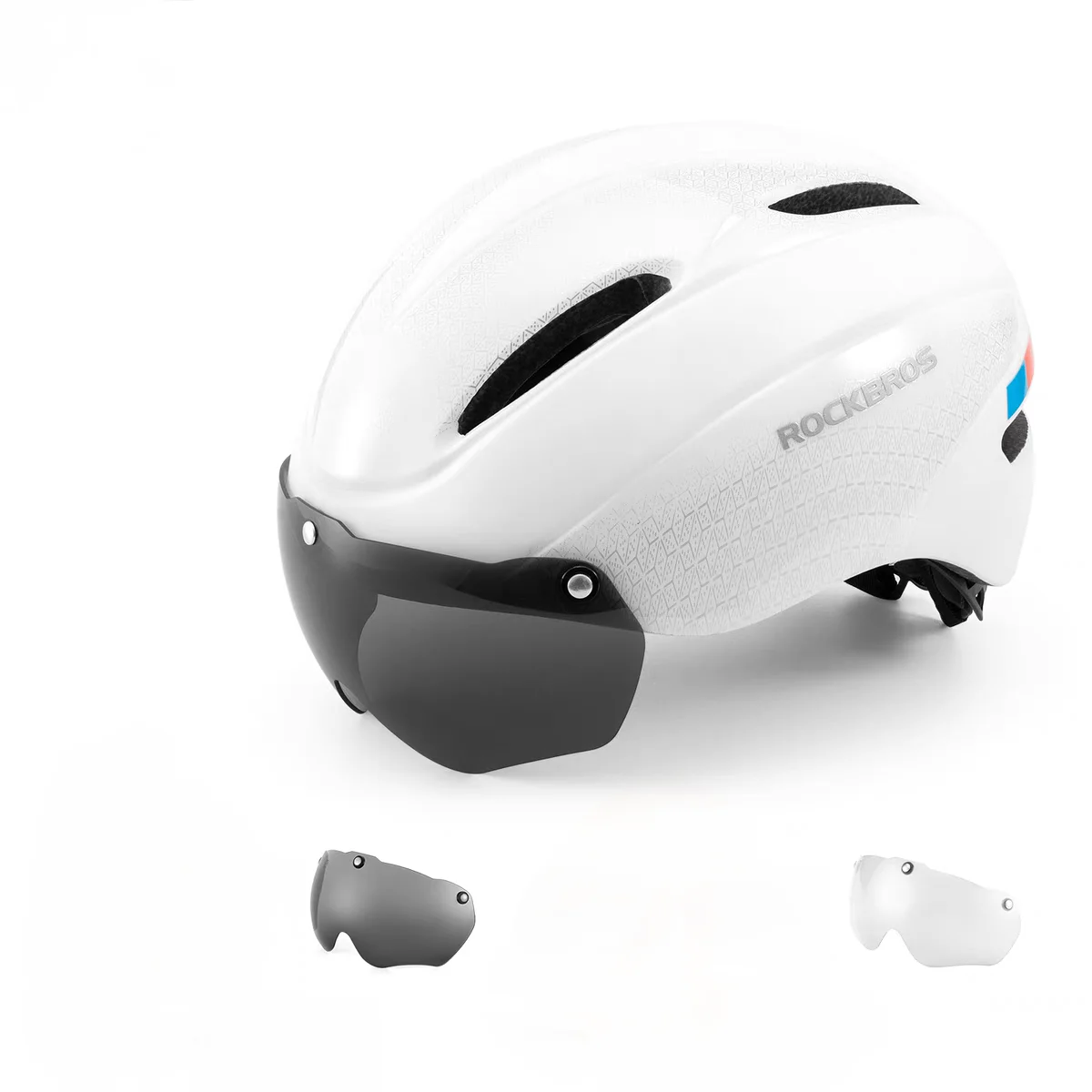 

Аэродинамический велосипедный шлем для мужчин и взрослых — шлем для горного велосипеда с очками, встроенное формовочное защитное снаряжение, включая две пары