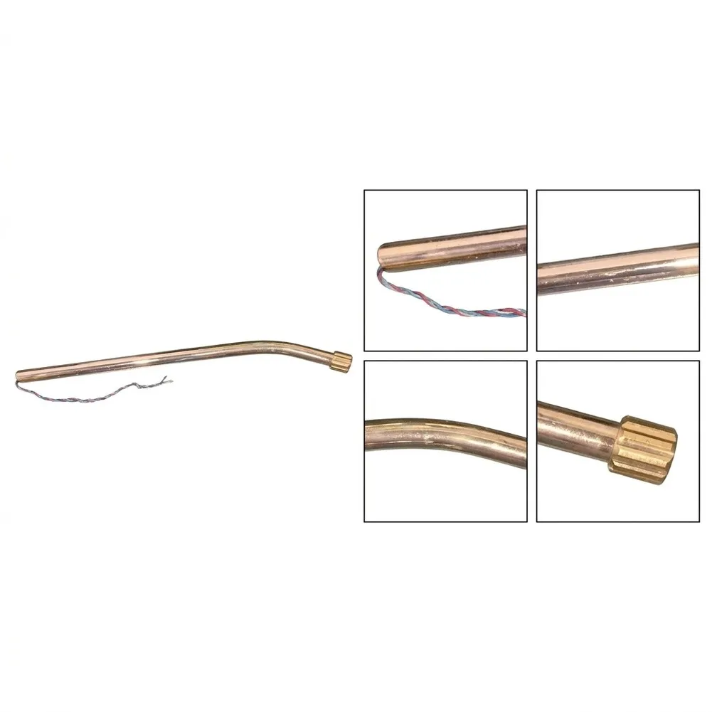 Golden Metal Tonearm Tube Assembly 10mm OD For 12 Inch Turntable Record Player Upgrade Part Audio Accessories