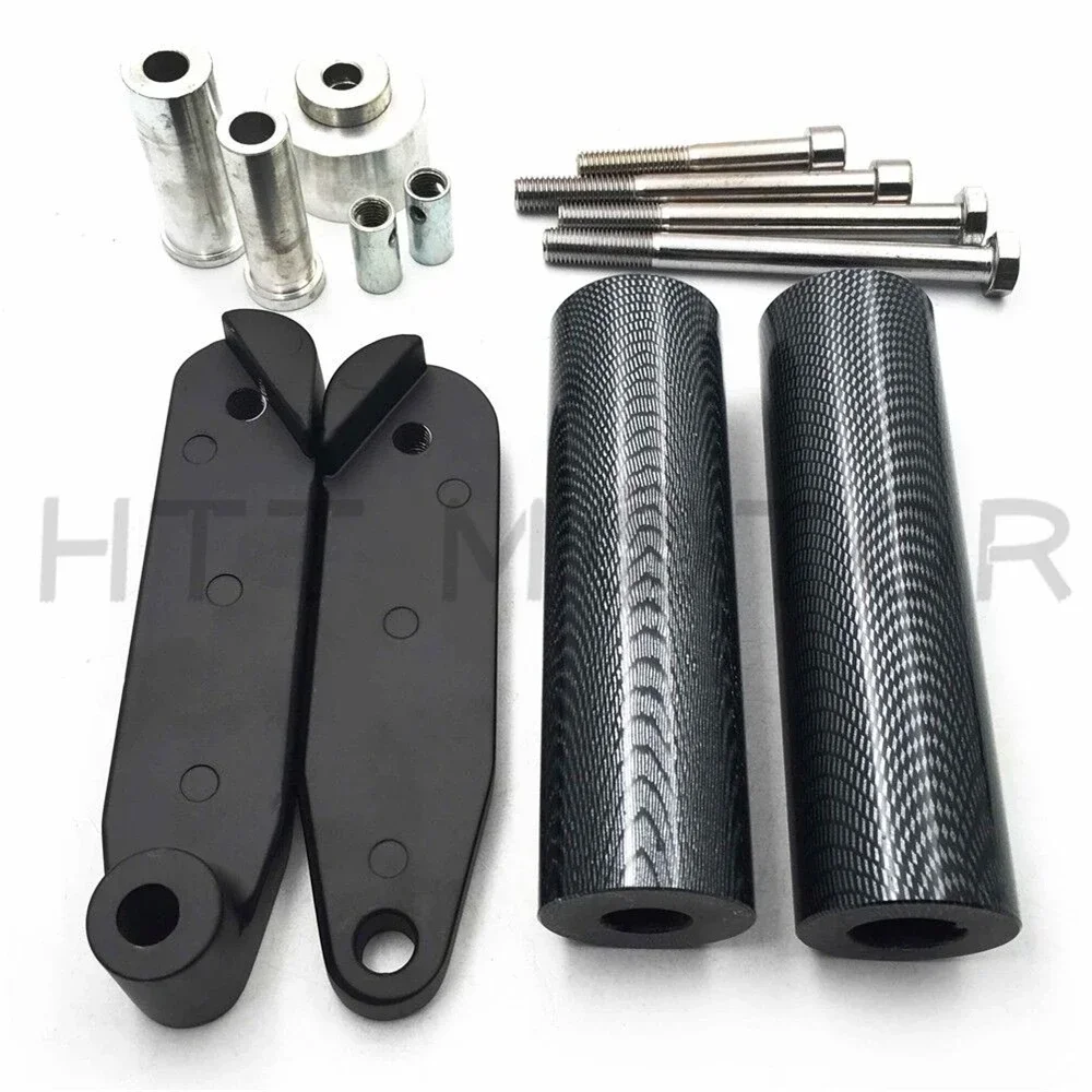 Motorcycle Parts No Cut Frame Slider for Kawasaki 2008-2013 Ninja 250 250R EX250 Carbon