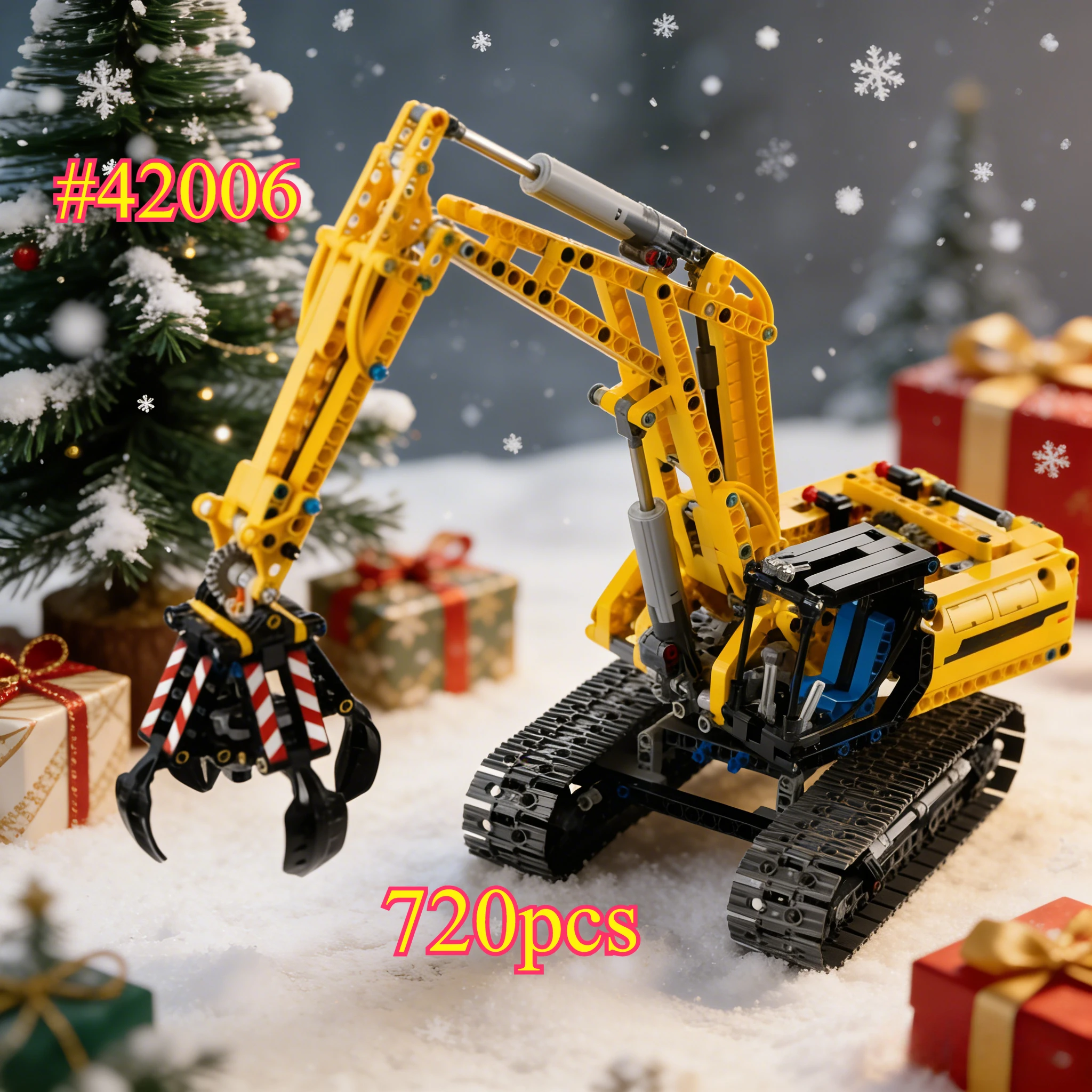 

Собранный супер вращающийся крутой экскаватор 42006, наборы строительных блоков, подходящие для рождественских подарков, совместимые с частицами Legoed