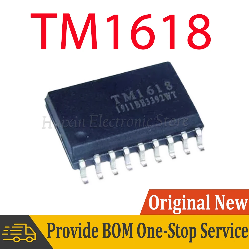 2-10pcs TM1618 SOP-18 TM 1618 SOP18 LED Driver Light-emitting Diodes Display Drive Controller IC Chip New Original