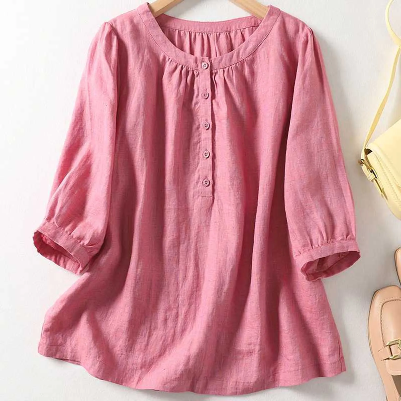 Women's Lace Blouses for Women Long Sleeve Womens Loose Long Sleeve Shirt Dressy Summer Tops Women Business Blouses for Women