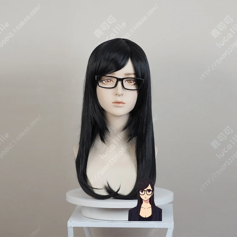 

Summer Time Rendering Minakata Hizuru Anime Costume Cosplay Wig Hair +Track