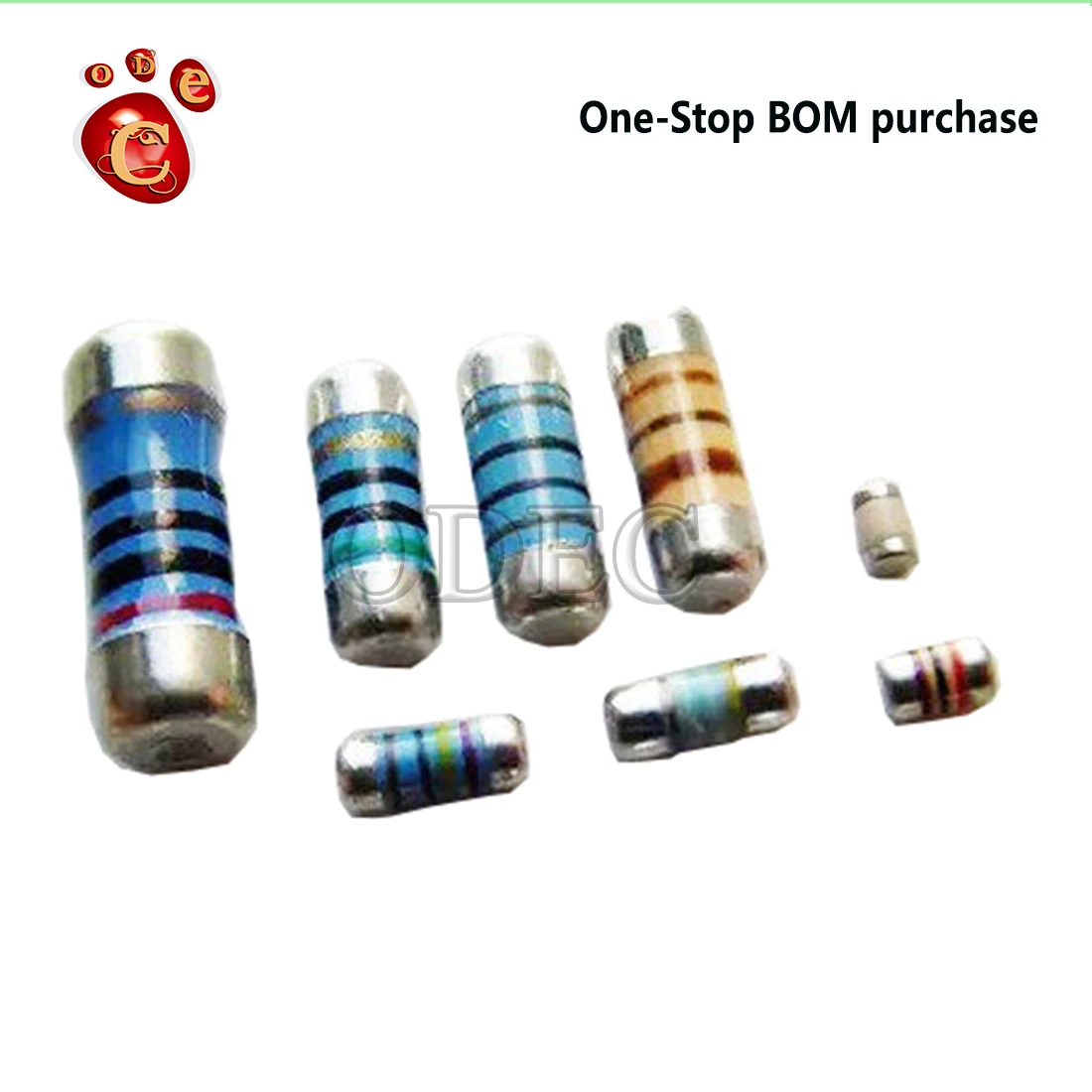 0204 1% 100pcs Wafer resistance 0-10M MELF Resistor