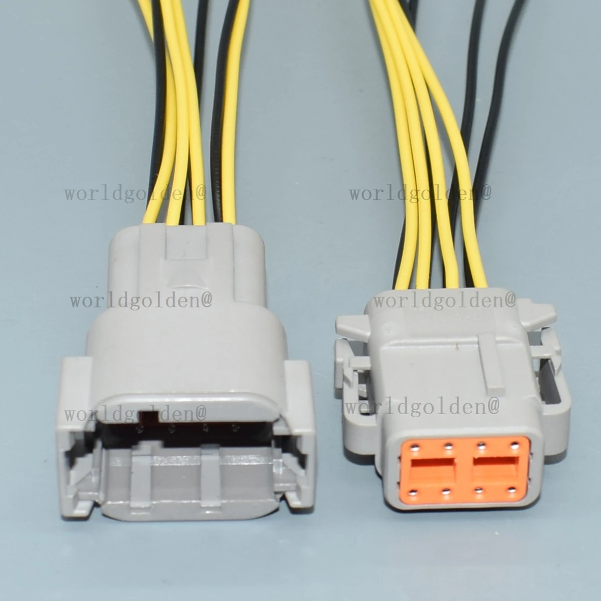 Auto Wire Harness Connector Kit DTM06‑8S/DTM04‑8P for Universal Vehicles Daily Maintenance Parts car connector