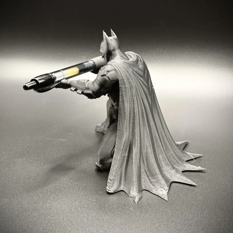 3D Printing Batman Pen Holder Personalized Stationery Storage Desktop Trendy Play Decoration Office Learning Fun Ornament view 5