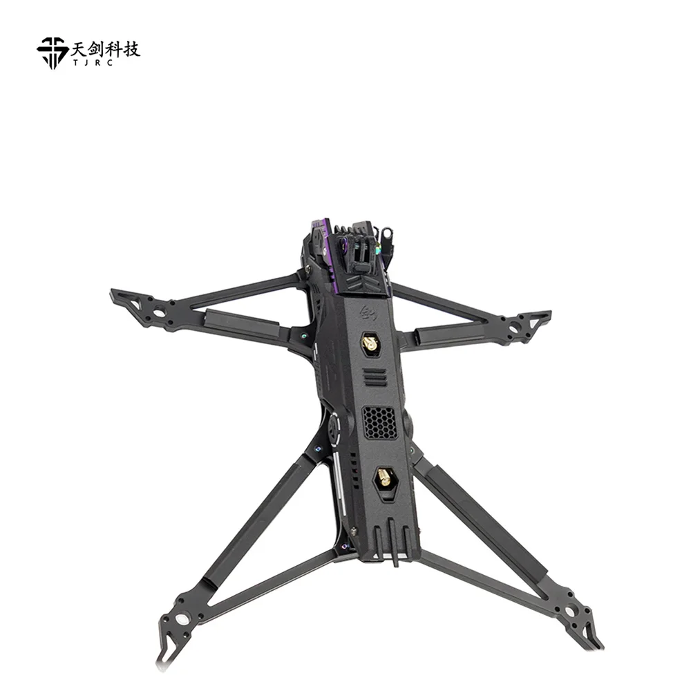 TJRC JM7 Kit de estrutura O4 de 7 polegadas distância entre eixos de 298 mm para FPV RC Racing Freestyle Quadcopter Drone
