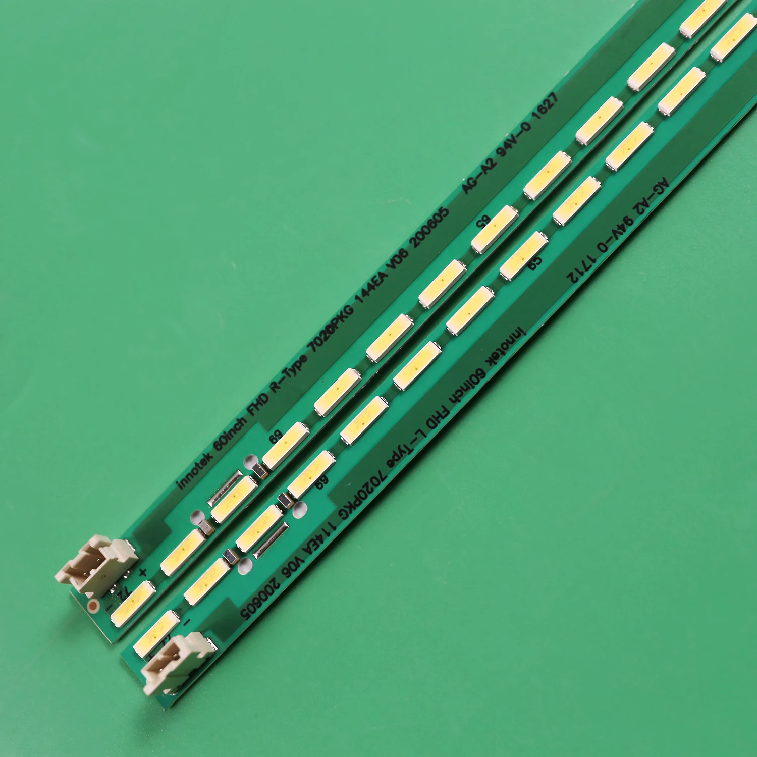 LED strip 72leds 60LX341C 60LX540S 60LF6300 60LF6300-UA For Innotek 60inch FHD L R Type 7020PKG 144EA V06 NC600EUF-VSCN3 VSCN1