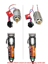 Cortadora de pelo profesional para hombres, Motor de alta velocidad de 7200RPM, piezas de reparación de recortadora, placa de circuito de montaje de Motor