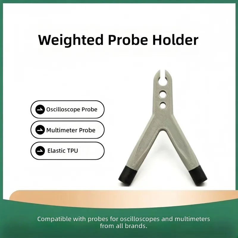 for Universal Oscilloscope with Counterweight Passive Probe Holder Multimeter Pen Holder Stable and Reliable Fixed