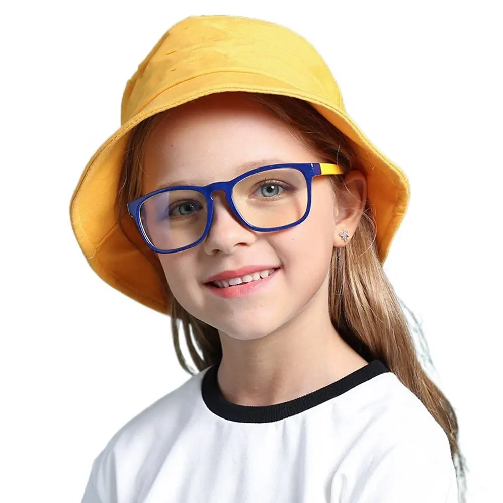 Anti-blue Light Kids Glasses Silicone Computer Comfortable Eyeglasses Online Classes Eye Protection Ultra Light Frame