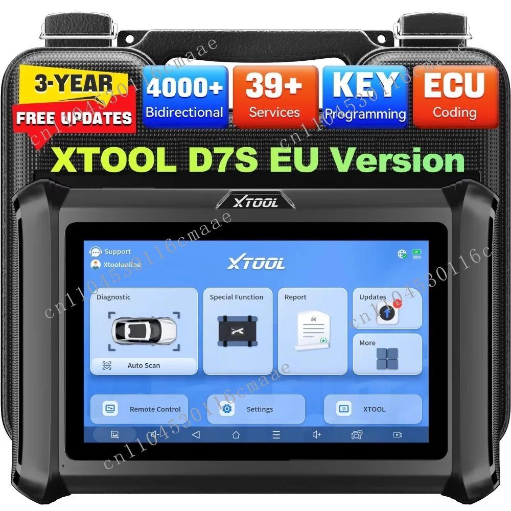 EU Stock XTOOL D7S EU Multi Car Scanner Diagnosis Machine for Cars and Key Programming Obd2 Diagnostic Device for All Vehicles