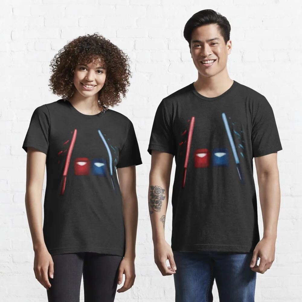 Artsy Beat Saber Essential Anime Graphic T-shirts for Men Clothing Women Short Sleeve Tees New Arrivals Unisex Summer