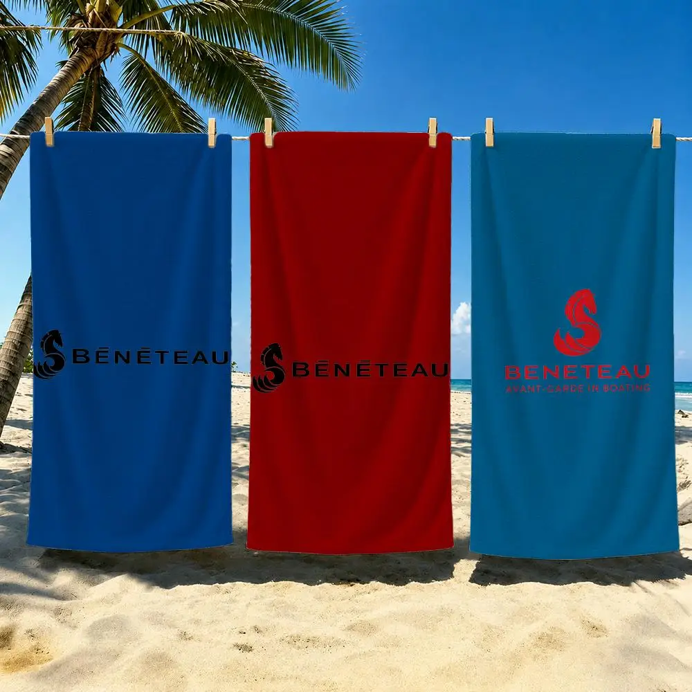 Beneteau Towel Towel Soft Pool Gift For Travel Gym Shower Cool Camping Quick Dry Sports  Large Beach Towel
