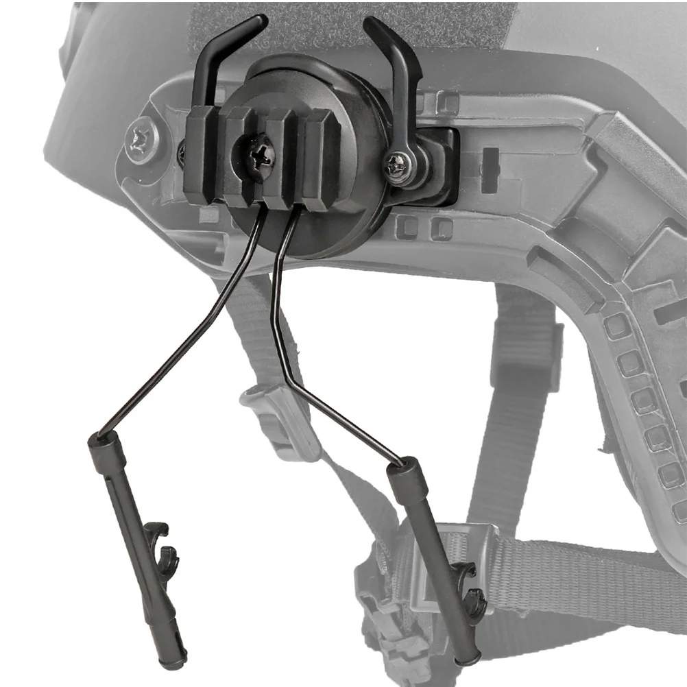 

Rail Adapter 19-21Mm Headset Mounting Accessory Outdoor Gear Earmuff Fixation Clip for Guide