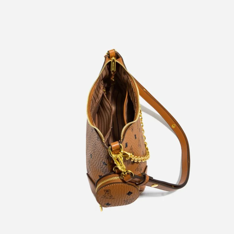 

High-End Luxury Tote Messenger Bag Large Capacity Best For Superstar Show In Elegant Leather Design Vintage