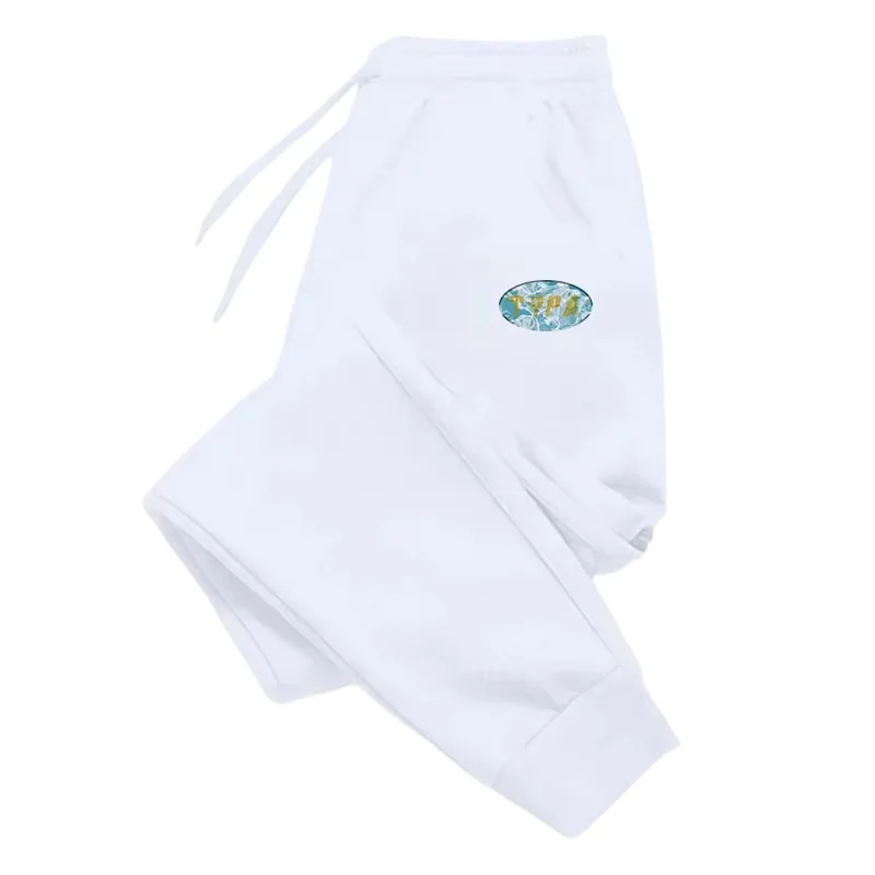 Calças de corrida ao ar livre de lazer de quatro estações masculinas e femininas calças de corrida de rua diariamente versátil casal calças esportivas