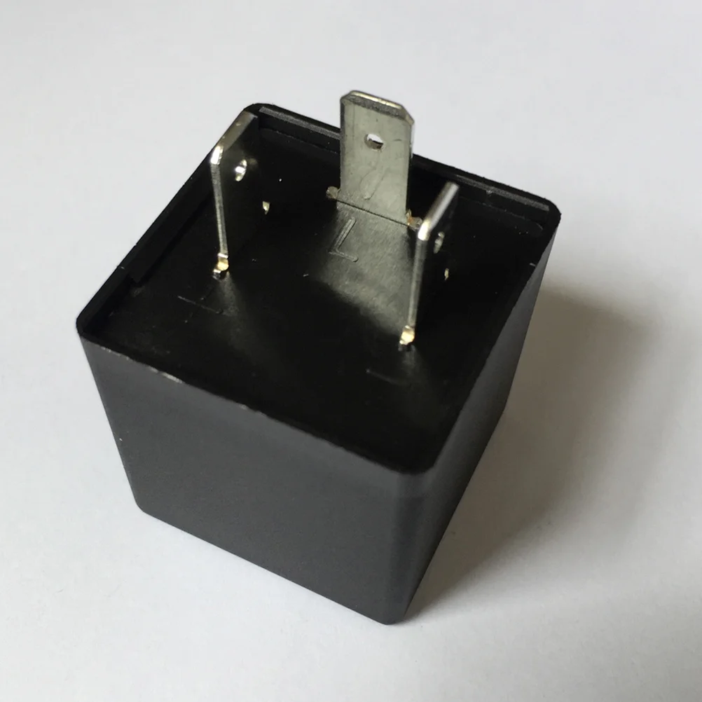 

3-Pin Adjustable Led Flasher Relay For Car Turn Signal Fix Flashing Auto Blinker Control Cf13 Jl02 Car Supplies