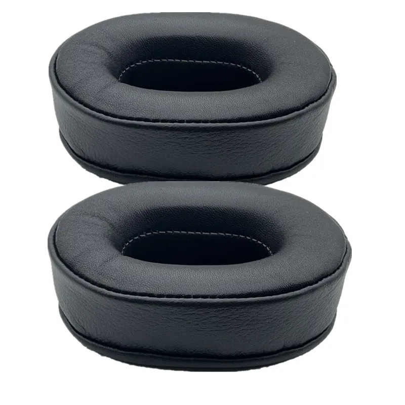 Owalna nausznik z owczej skóry s 100x80mm 110x90mm 90x70mm dla AKG dla ATH M50X dla HyperX Cloud Stealth 600 słuchawki nausznik nauszniki