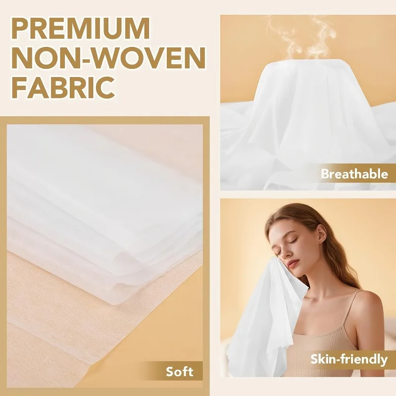 100pcs Disposable Massage Table Sheets Non-Woven Fabric Bed Covers for Ultimate Hygiene And Comfort In Massage, Tattoo, And Spa