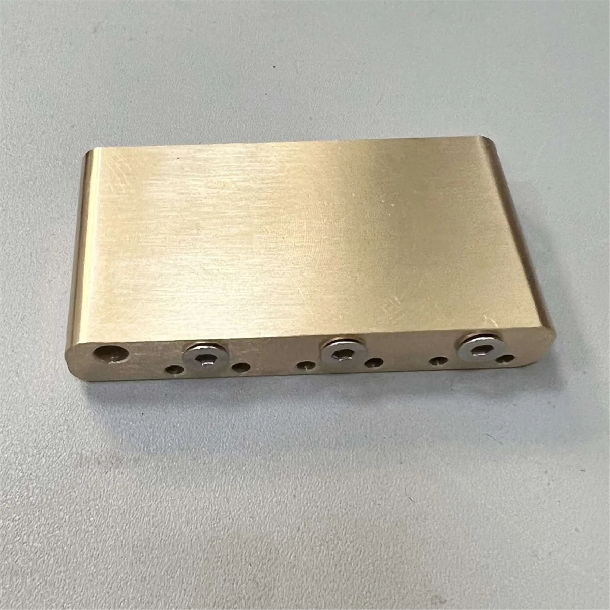 Profession Electric Guitar Base Accessories Brass Block for Electric Guitar Tremolo System Bridge Great Improvement