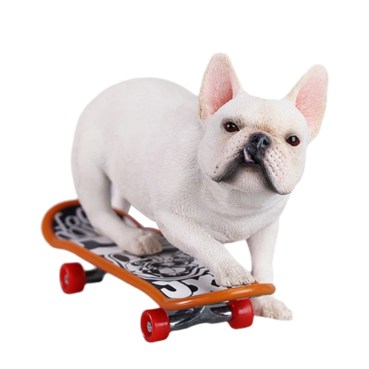 

HiPlay JXK, Skateboarding French Bulldog, 1/6 Scale Animal Figurine JXK243A