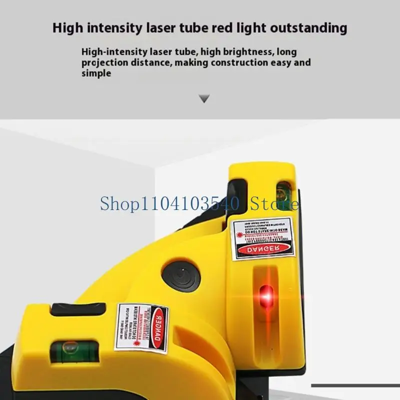 

02DC Руководство по точным измерениям лазеров для проектов по укладке напольной плитки отличается противоударным дизайном и