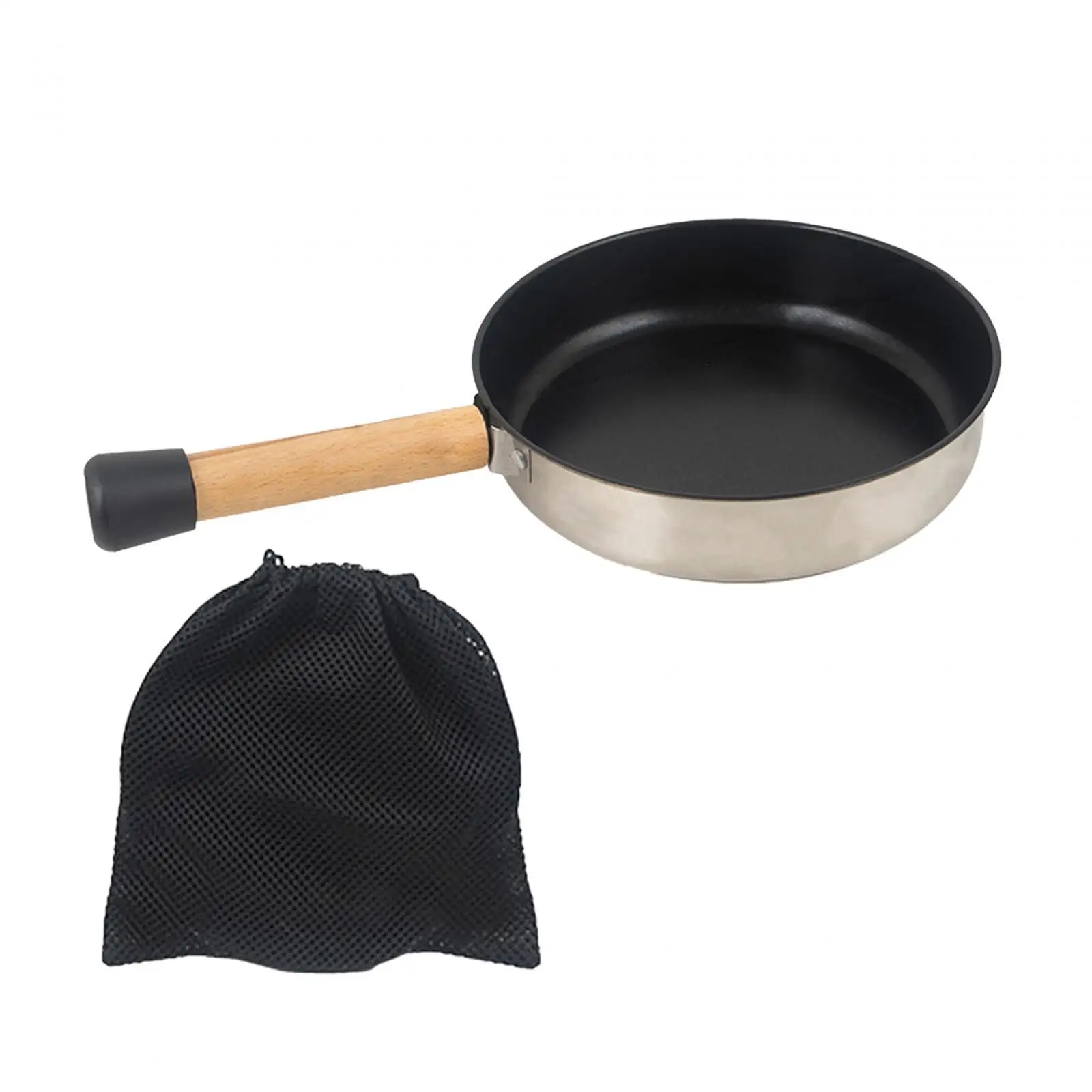 Non Stick Frying Pan Nonstick Flat Griddle Pan for Backpacking Fishing