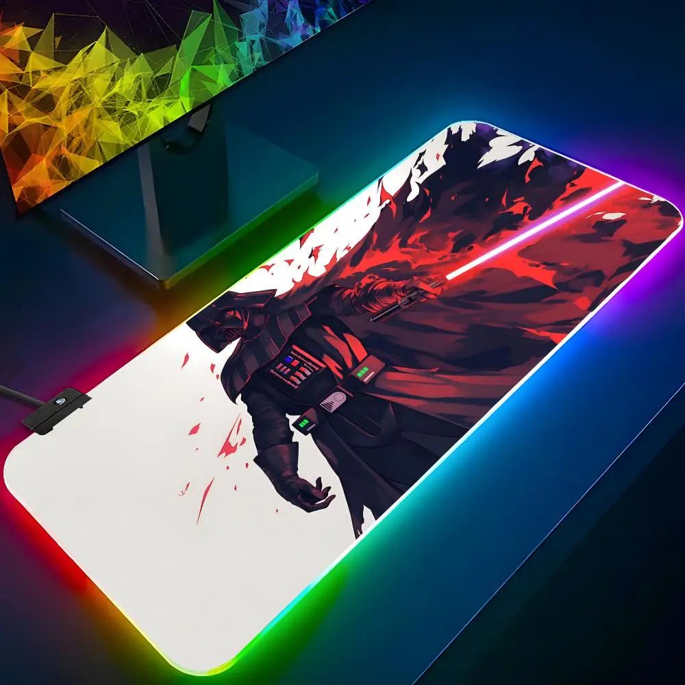 s-stars-w-wars-マウスパッド-rgb-バックライト付きマウスパッド-ラップトップマウスパッド-ラップトップゲーマー-コンピューターデスク-ゲームアクセサリー