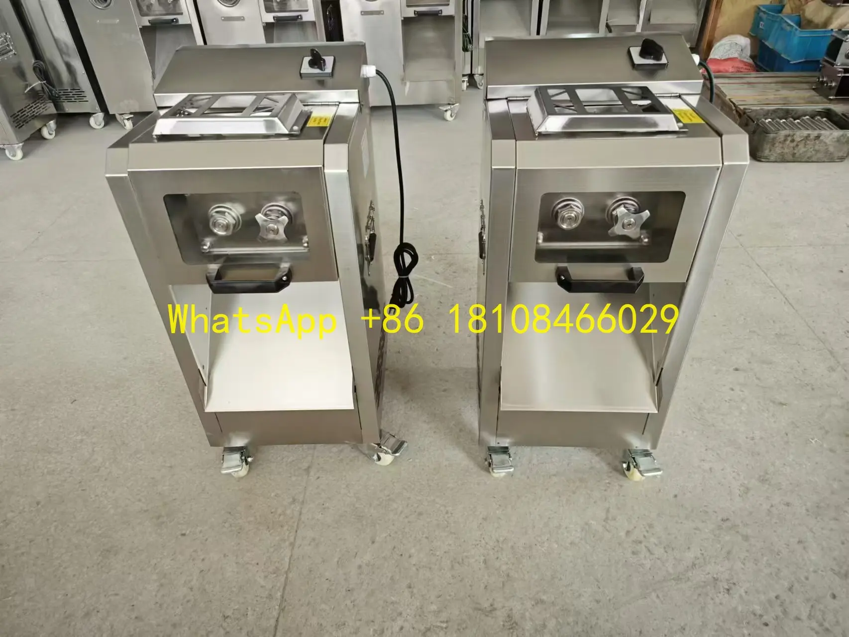 Meat Cutting Machine Beef Slicing Machine for Home Business Use High Efficiency Motor Automatic Fresh