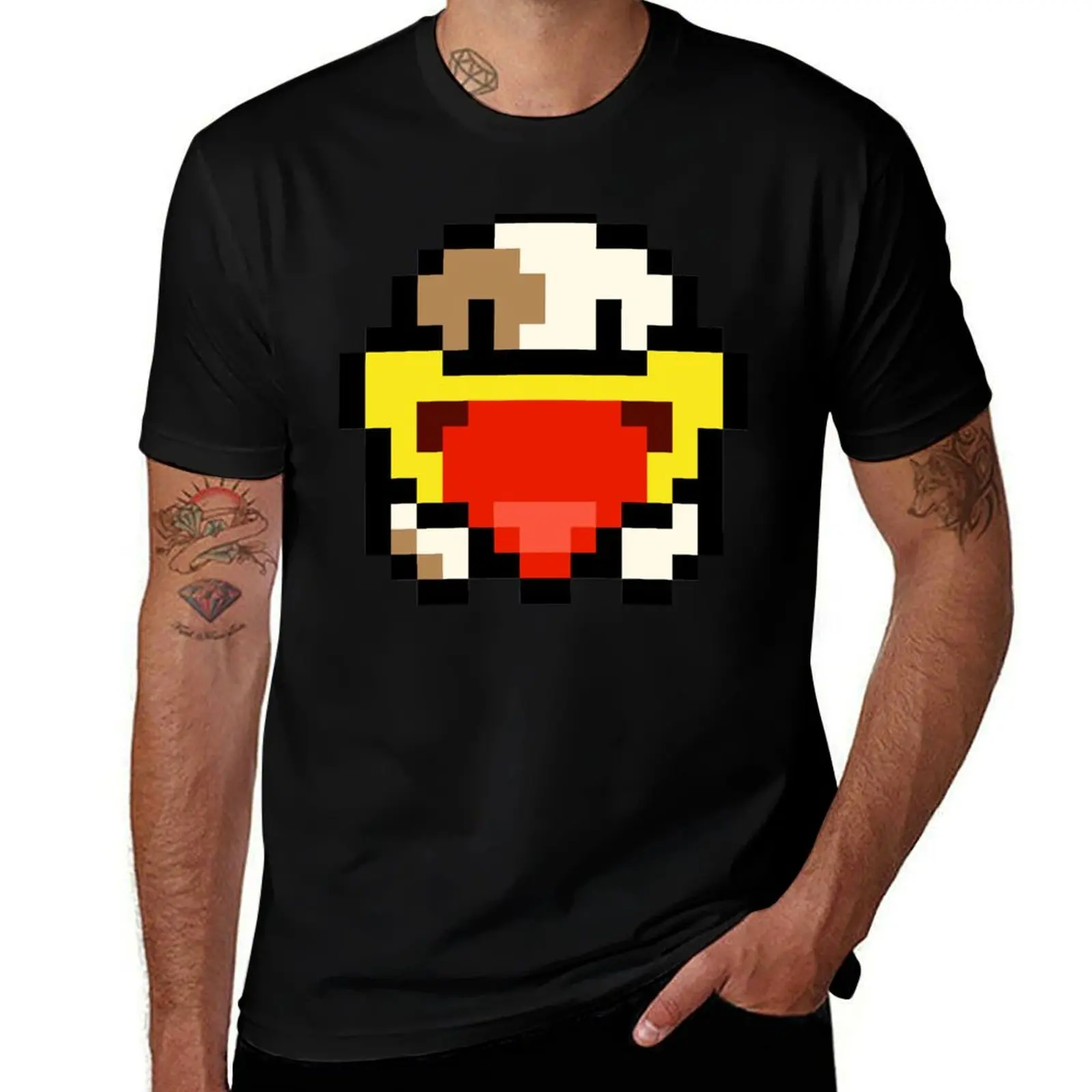 

Pixel Poochy T-Shirt Plus Size Solid Color T-Shirt