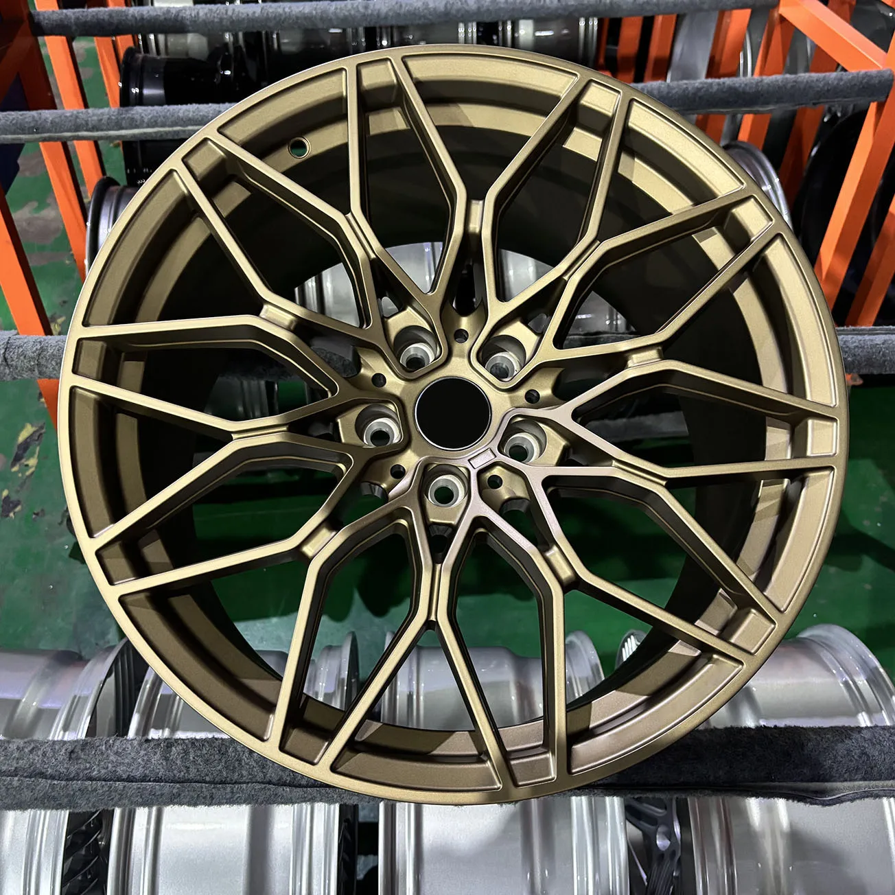 Forged Staggered Aluminum Alloy Wheel Rims 17 18 19 20 21 22 Inch  5*112 / 120 PCD Rims Hub for Luxury Sedan & Sports Car Wheels