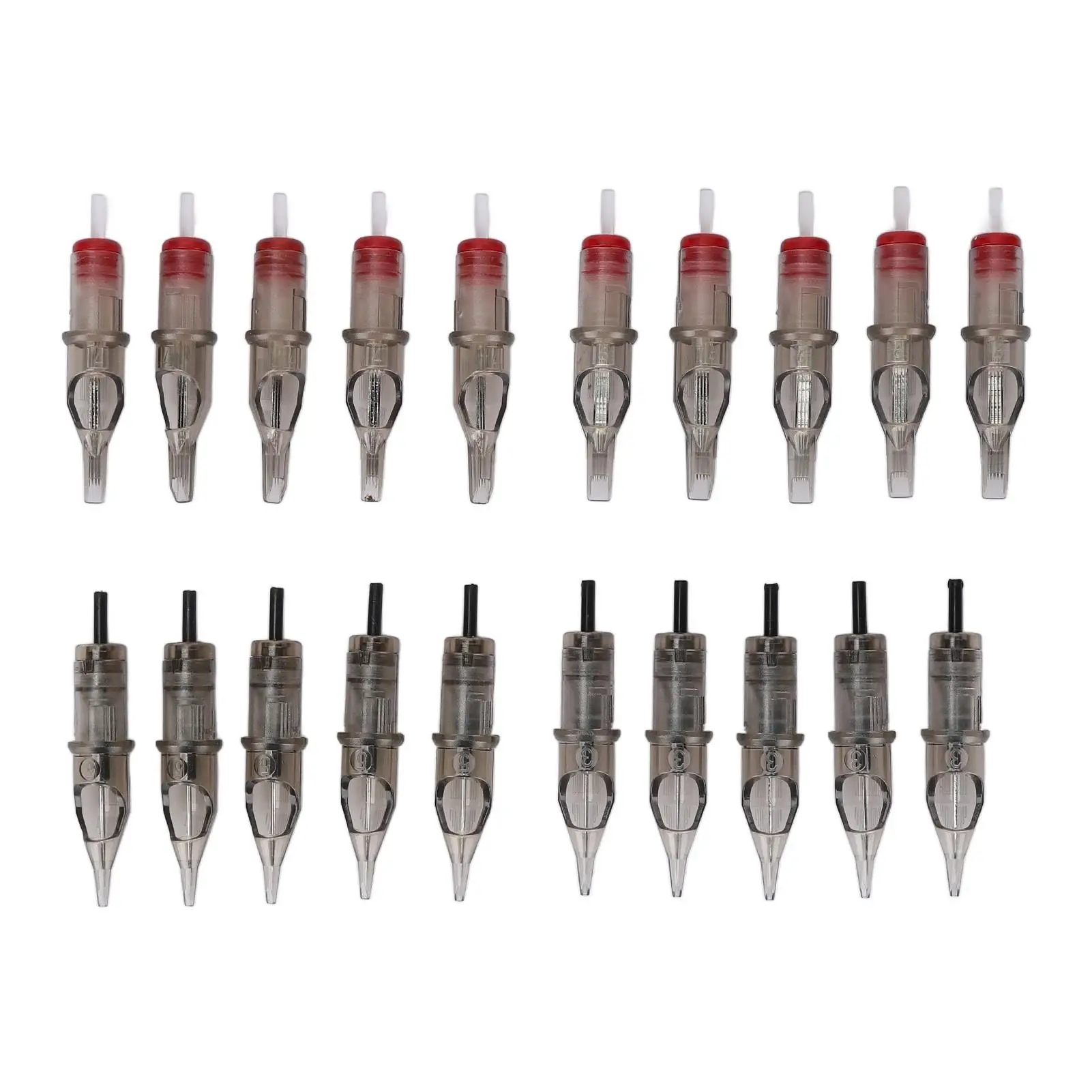 

Translucent Mixed Disposable Cartridge Needles Set 1203RL 1205RL 1207M1 1209M1 Perfect for Beginners and for salon Use
