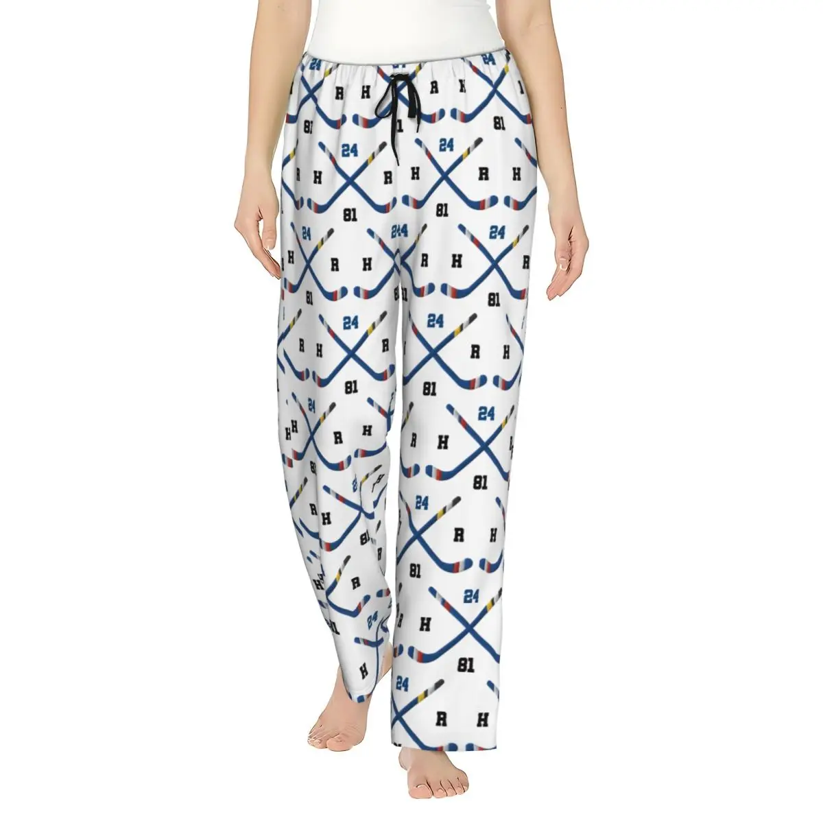 Shane Hollander & Ilya Rozanov Hockey Women's Lounge Pants Loose Fit Heated Rivalry Pyjama Pants Home Pajama Bottoms