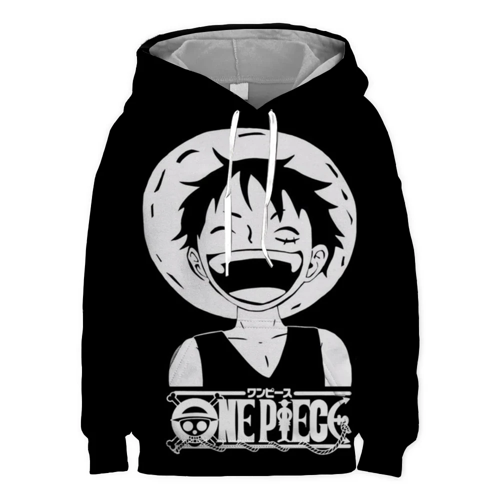 Anime One Piece Luffy 3D Printed Men\'s Hoodie Fashion Street Style Children\'s Hoodie Daily Casual Oversized Men\'s Hoodie