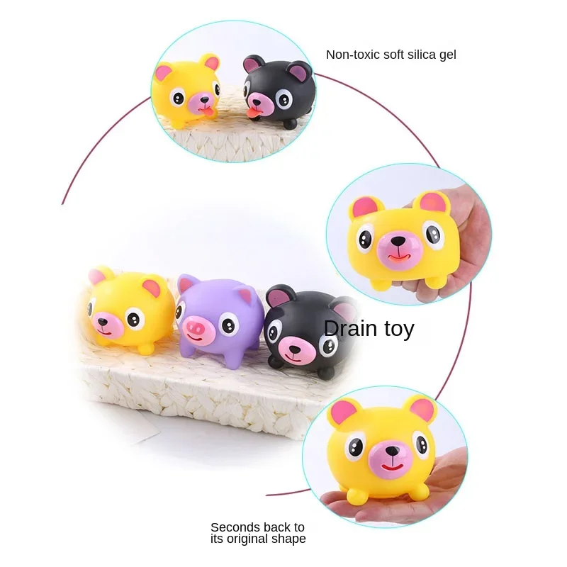 Talking Animal Baby Toys Jabber Ball Tongue Out Stress Relieve Soft Cute Tiger Pig Dog Ball Świetne prezenty dla dzieci Zabawka dla dorosłych dziecka