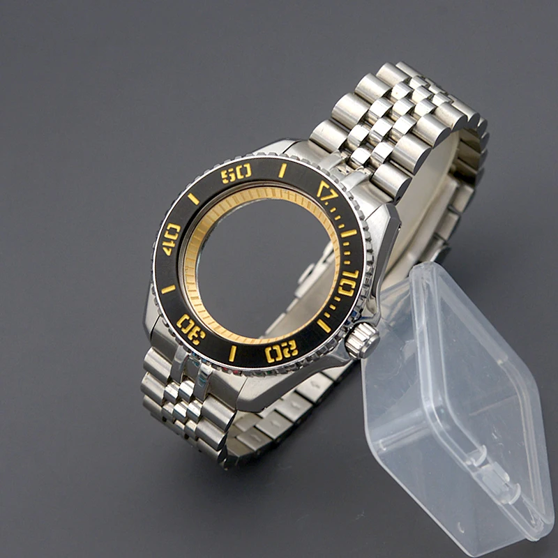 Watch Case Customized PROSPEX SLA071J1 With Sapphire Glass 200M Waterproof Diver Fit NH34 NH35 NH36 4R 6R Japan Automatic