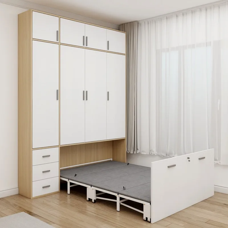 

Queen Size Minimalist Bed Luxury Frame Fancy Storage Bed Multifunctional Sleeping Muebles Para Dormitorio Bedroom Furniture