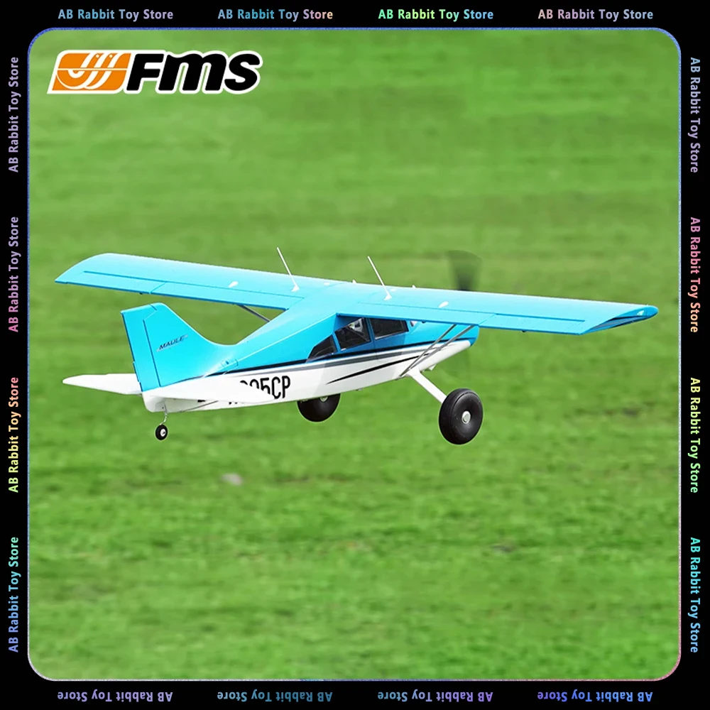 

1500mm FMS RC Airplane Plane Maule Park Flyer Trainer Water Sea Plane 5CH With Flaps Floats PNP Collectible Model Hobby Aircraft