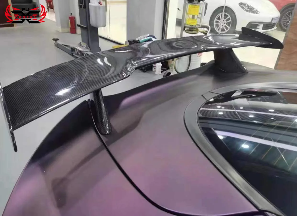 

for Mclaren GT Good Fitment on Rear Trunk Dry Carbon Fiber MS Car Spoiler Wing