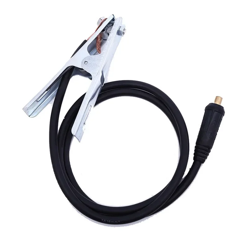 

Welding machine welding handle pliers 300A grounding clamp wire 1.5m copper clad aluminum