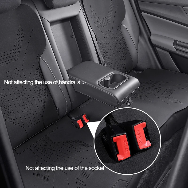 High Auto Car Seat Cushion Cover for Changan CS55PLUS 2021 2022 2023 2024 Four Seasons Universal Seat Aviation Turn Leather