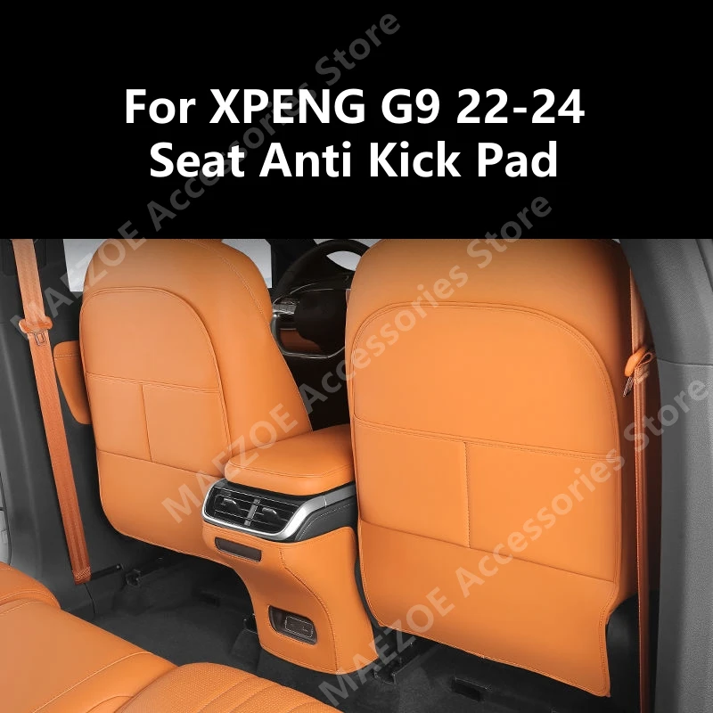 

For XPENG G9 22-24 Seat Anti Kick Pad,Anti Dirt And Anti Scratch Interior Decoration Protection Accessories Refit