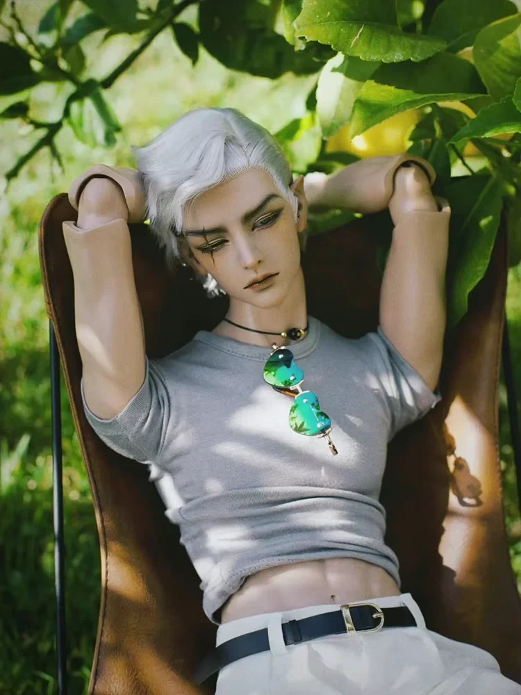 새로운 bjd sd 인형 1/3 Scar Hunter Cool Uncle 고품질 수지 장난감 생일 선물 인형 제공 관절 인형