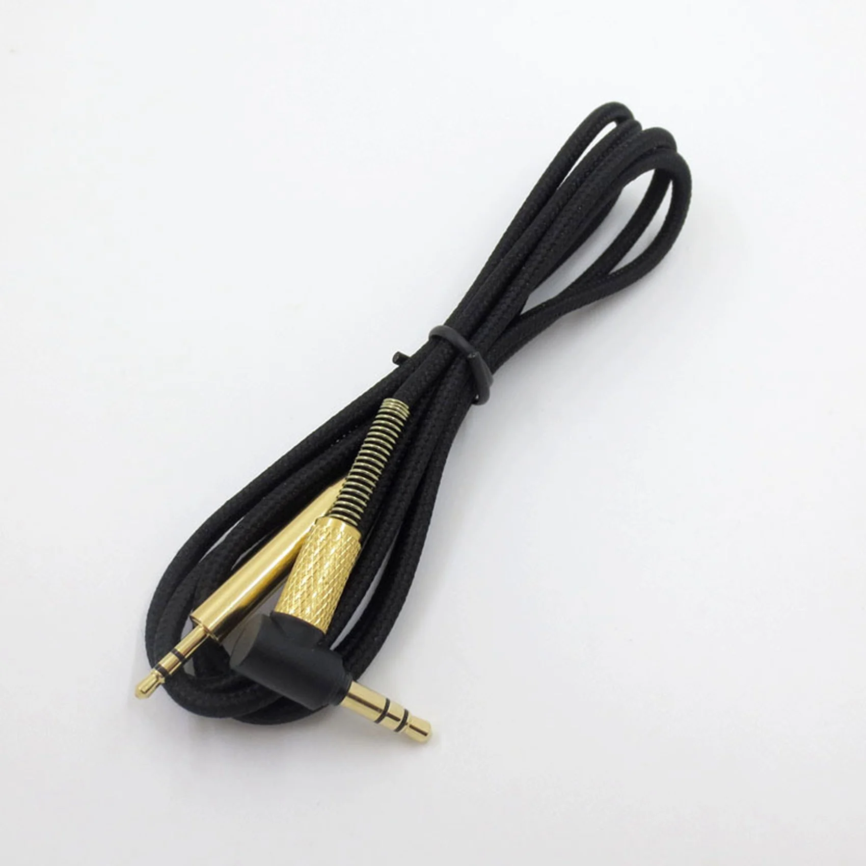 A003 2 قطعة غطاء الأذن/قطع غيار وسادات الأذن (رمادي) و 1 قطعة كابل صوت بديل لـ AKG Y40 Y50 Y45
