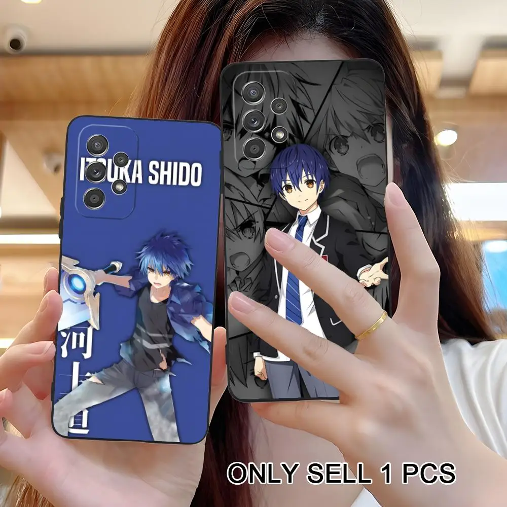 Date a Live Itsuka Shido Phone Case for Samsung Galaxy A26 25 24 23 22 21 17 16 15 14 13 12 11 5G Soft TPU Shockproof Cover