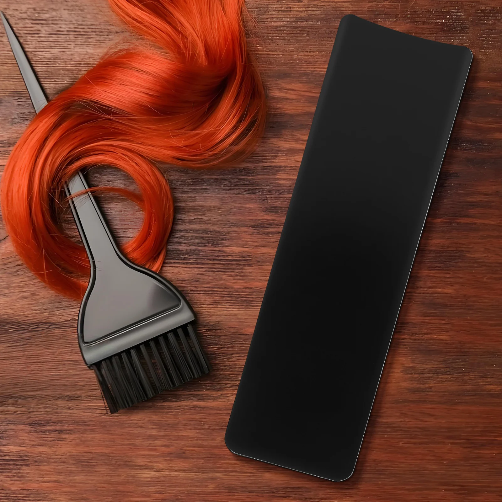 Hair Coloring Board Dye Yellow Professional Salon Tool Highlighting Kit Easy Use Creative Acrylic Fiber Blending Color