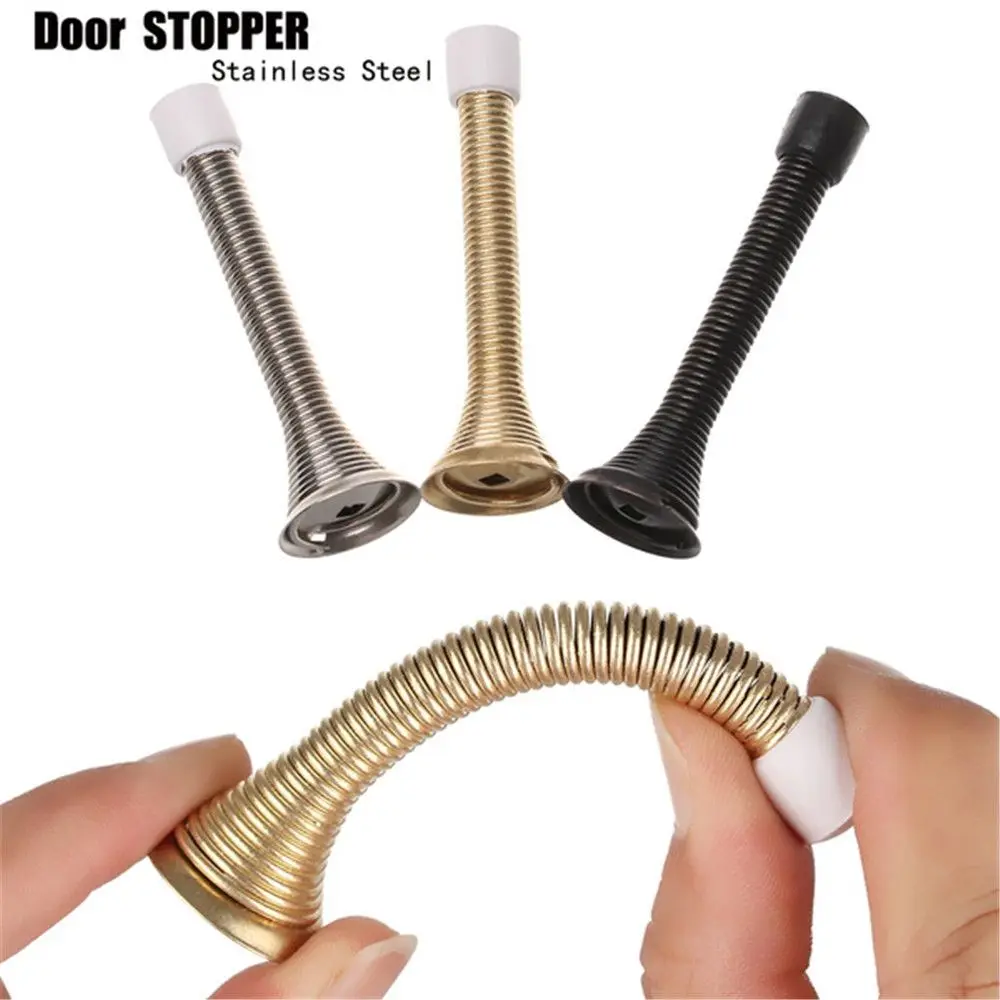 

Spring Anti-Collision Wall Protector Lock Protective Door Stopper Door Handle Guard Stopper Door Crash Pad