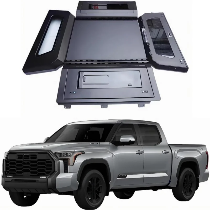 Waterproof Aluminum Tonneau Cover 5.5FT Compatible with 2022-2026 Tundra Pickup