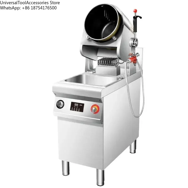 

New Electric Intelligent Restaurant Fire Fried Noodles Frying Pan Fried Rice Rotary Cooking